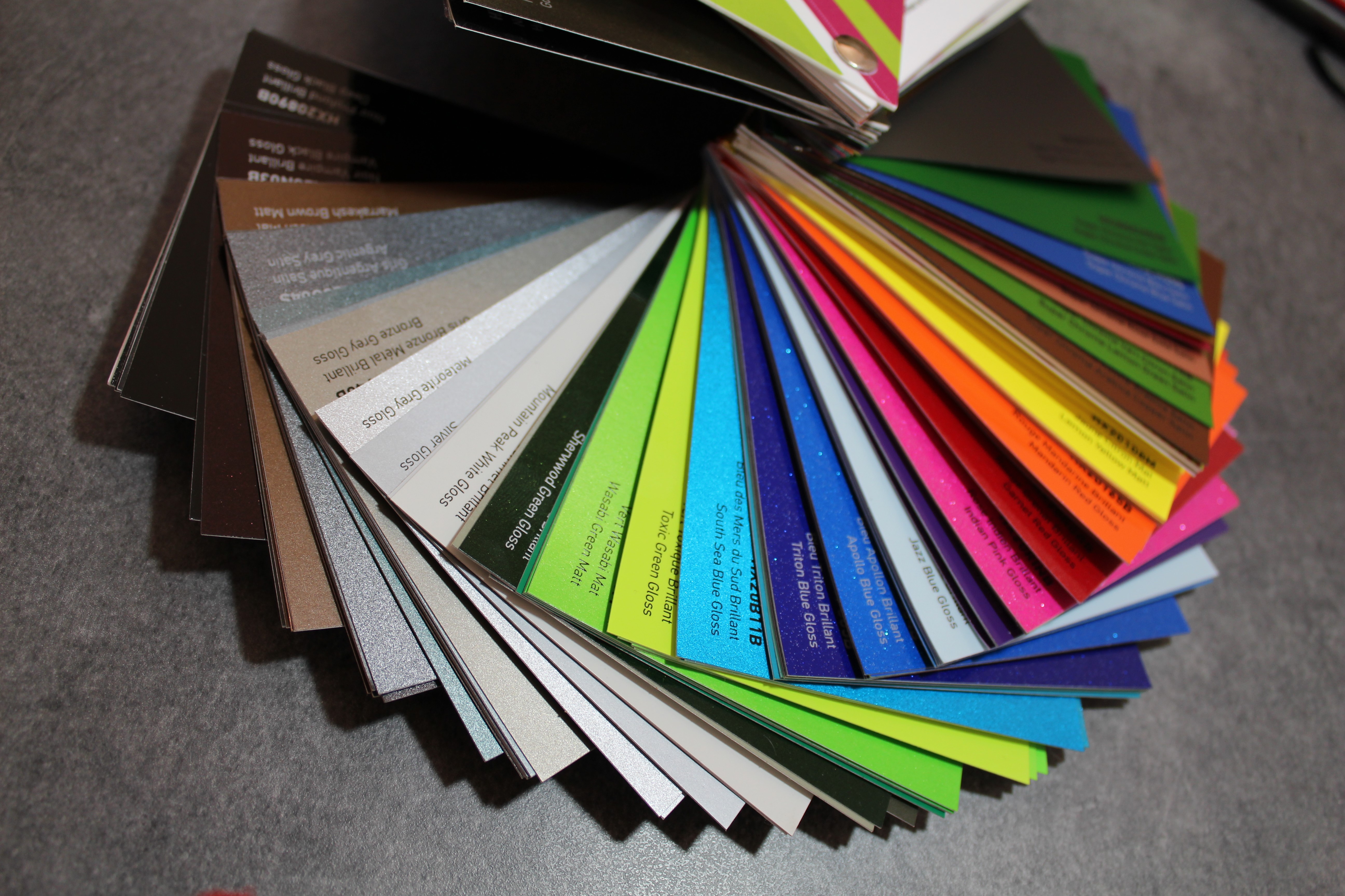 Nuancier Covering 84